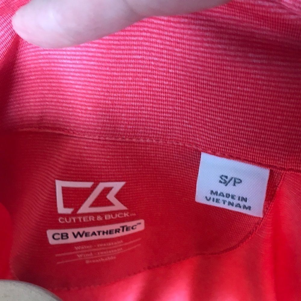 Cutter & Buck Sm Vest WeatherTec Wind 💦 resistant Golf - Picture 5 of 5
